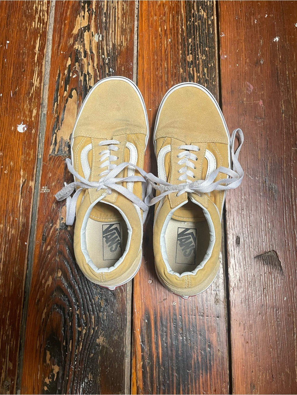 Vans Low-Top Yellow Old School Sneakers
